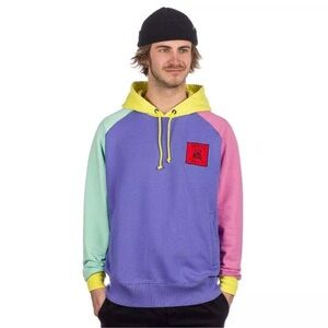 Teddy Fresh Pastel Color Block Hoodie 2.0 Men's Medium